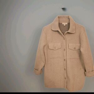 Barefoot Dreams Beige Utility Jacket